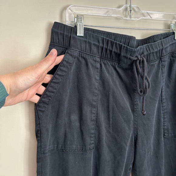 Bella Dahl Dark Grey Jogger Pants Size XL - Picture 2 of 9